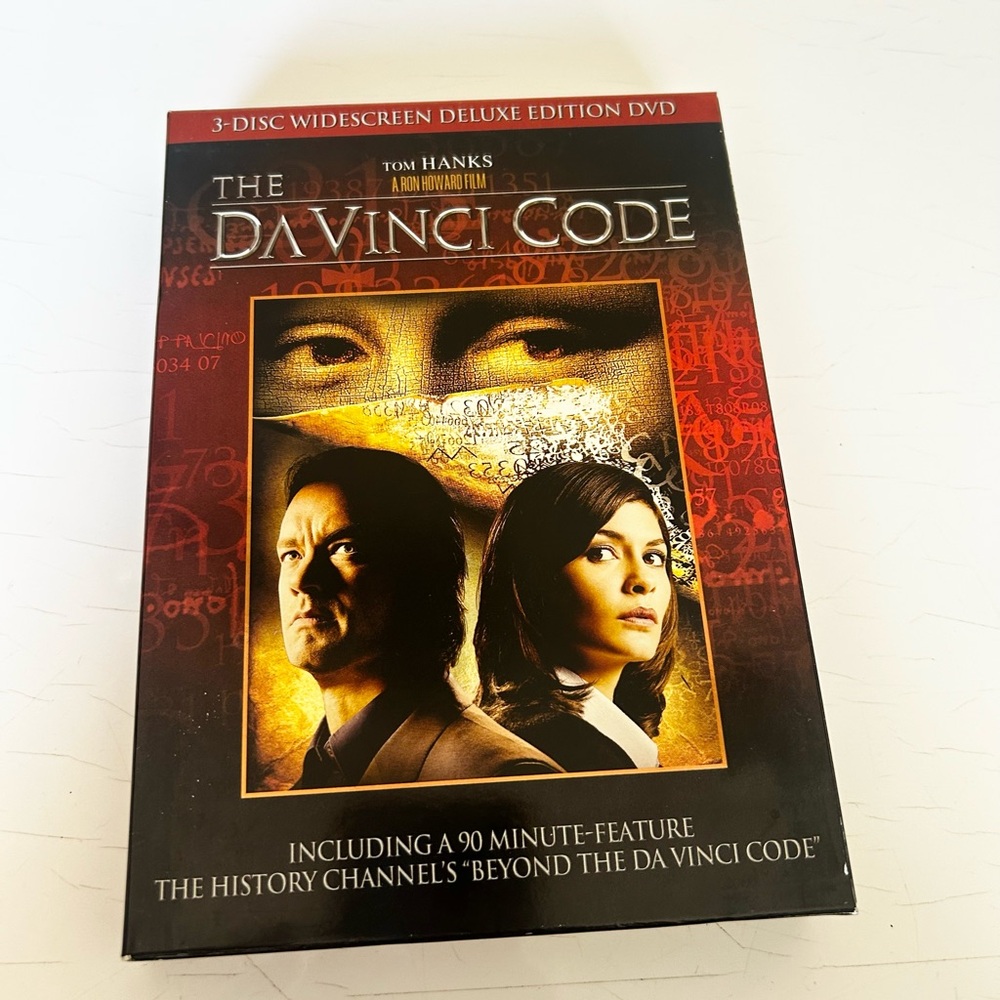 The Da Vinci Code 3-Disc Deluxe Edition DVD Mystery Thriller